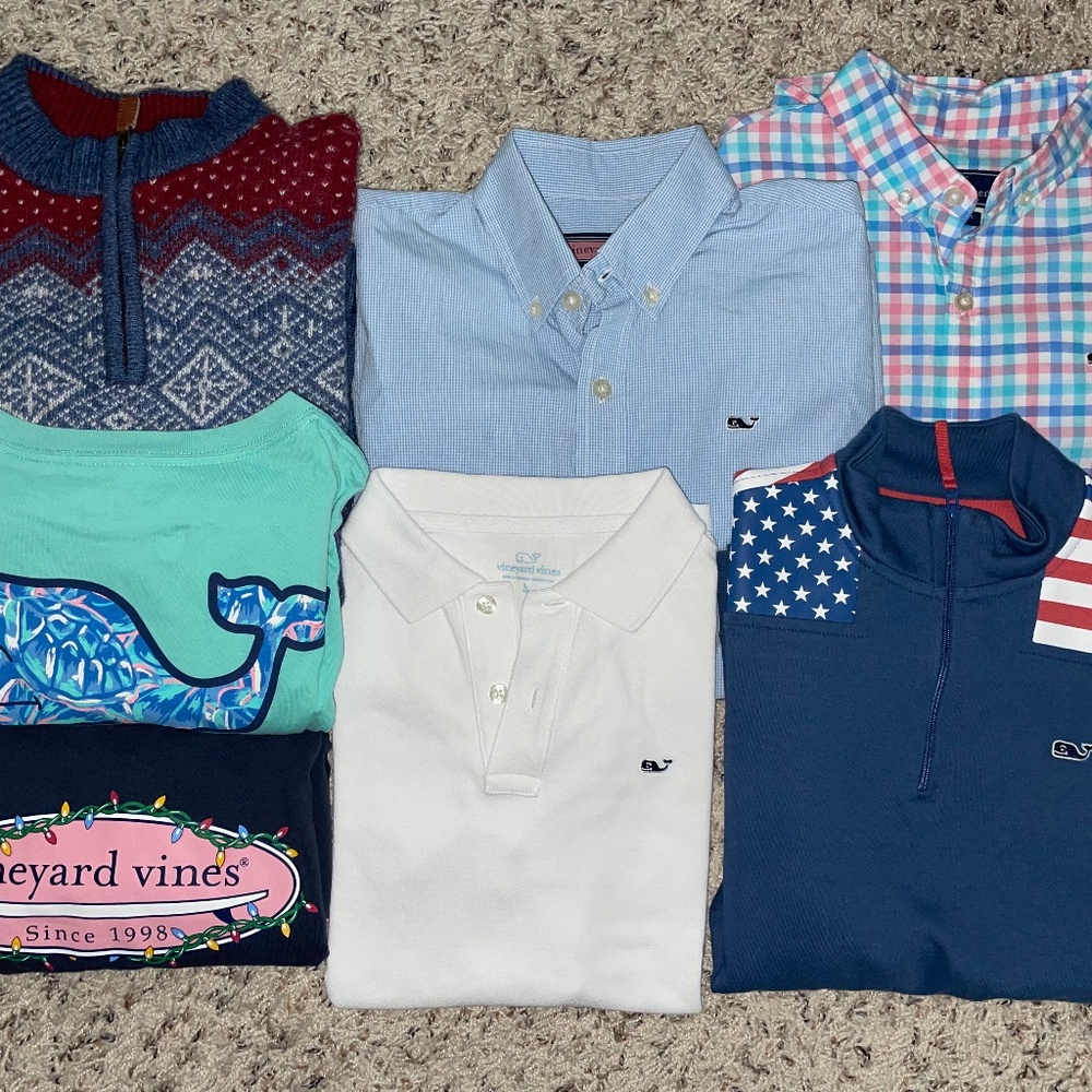 Vineyards Vine Lot - Boys Size 10/12/14